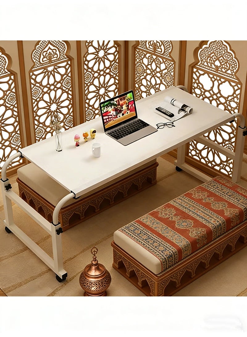 general Home bedside table lazy lifting bedroom bedside small table bedside table across the bed table movable desk computer table - Image 4